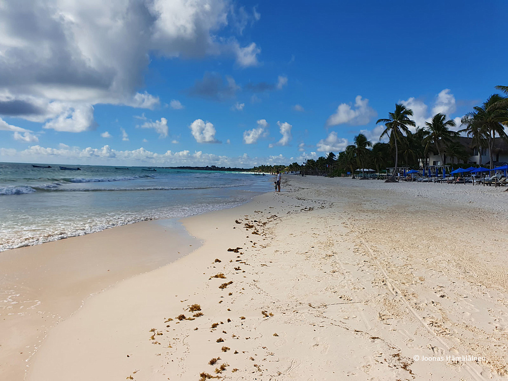 Playa Paraiso, Tulum, Meksiko