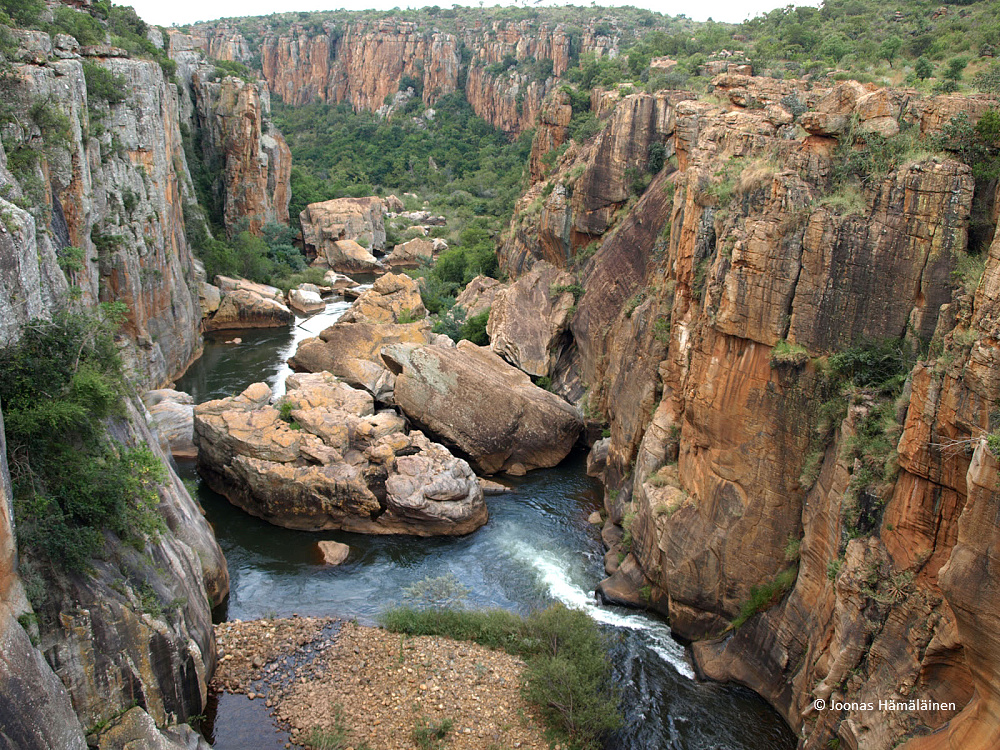 Bourkes Luck Potholes, Etelä-Afrikka