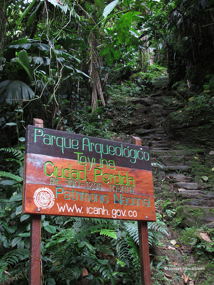 Ciudad Perdida vaellus, Kolumbia
