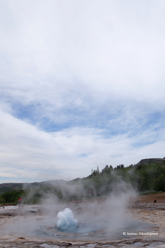 Strokkur geyser, Islanti