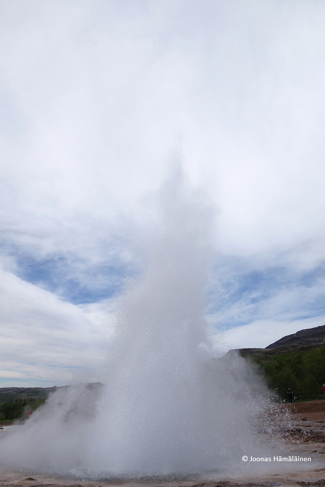 Strokkur geyser, Islanti