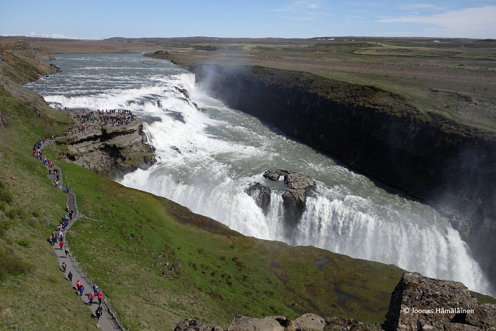 Gullfoss, Islanti